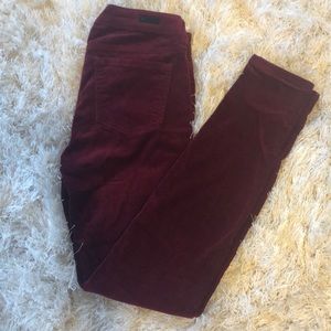 Kut from the Kloth Donna ankle skinny corduroy